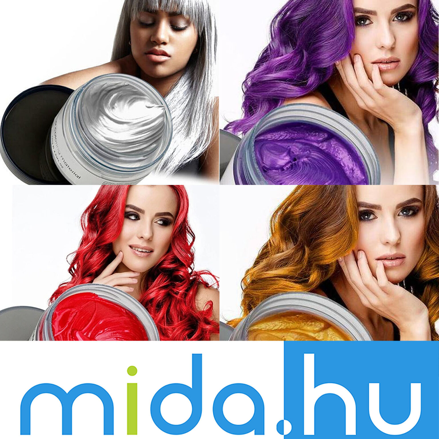 hajszínező wax több színben