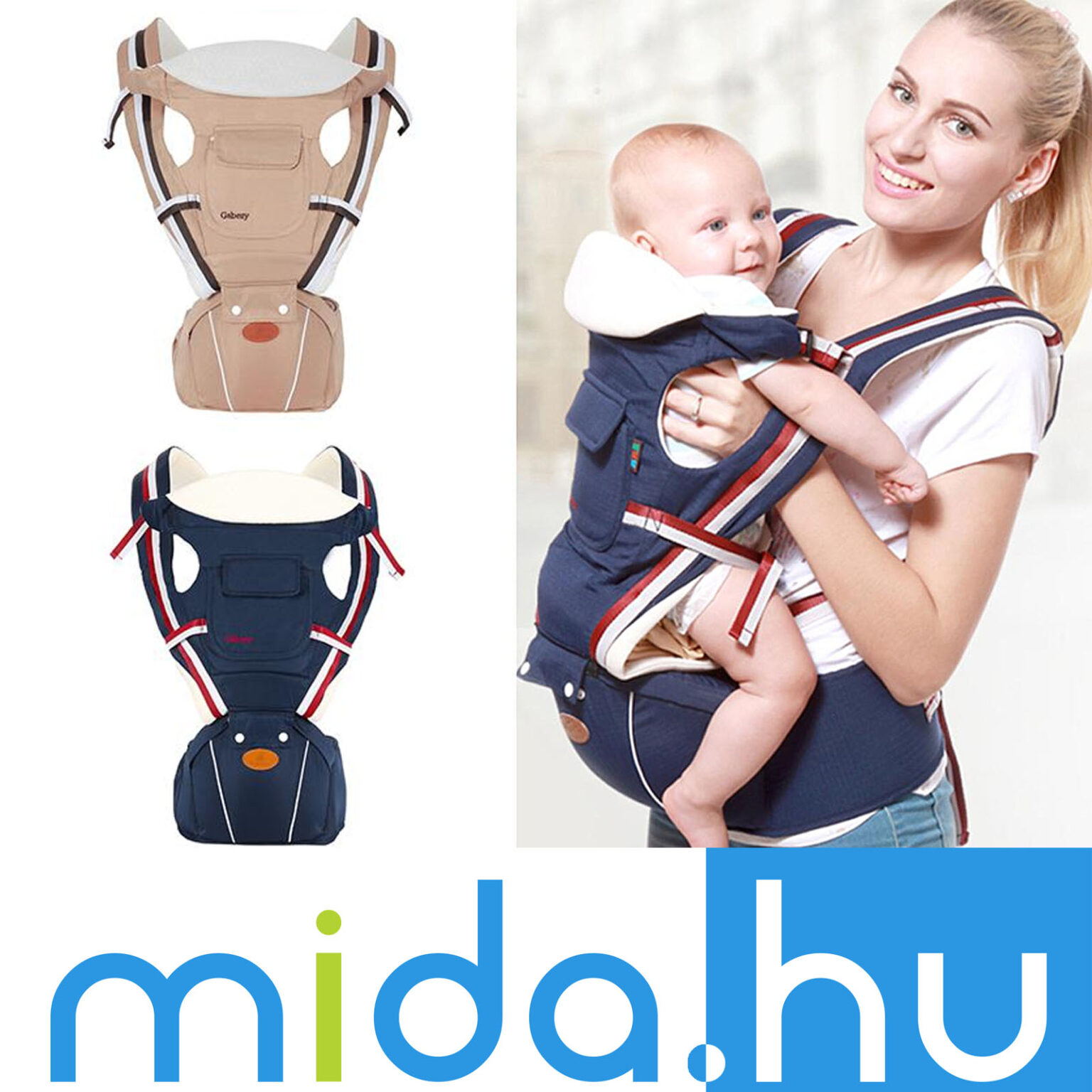 kenguru babahordozó ergonomikus kivitel