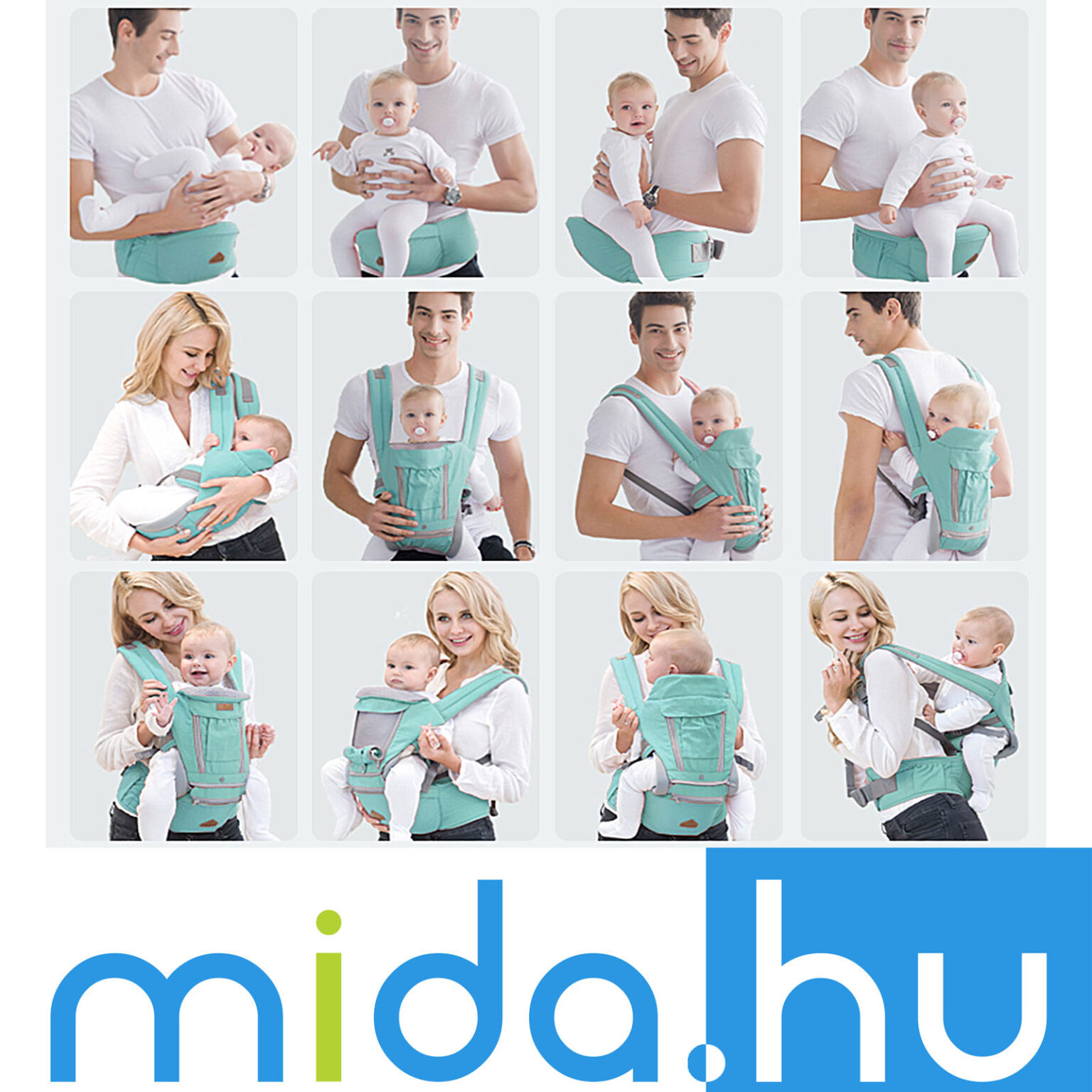 multifunkciós kenguru babahordozó